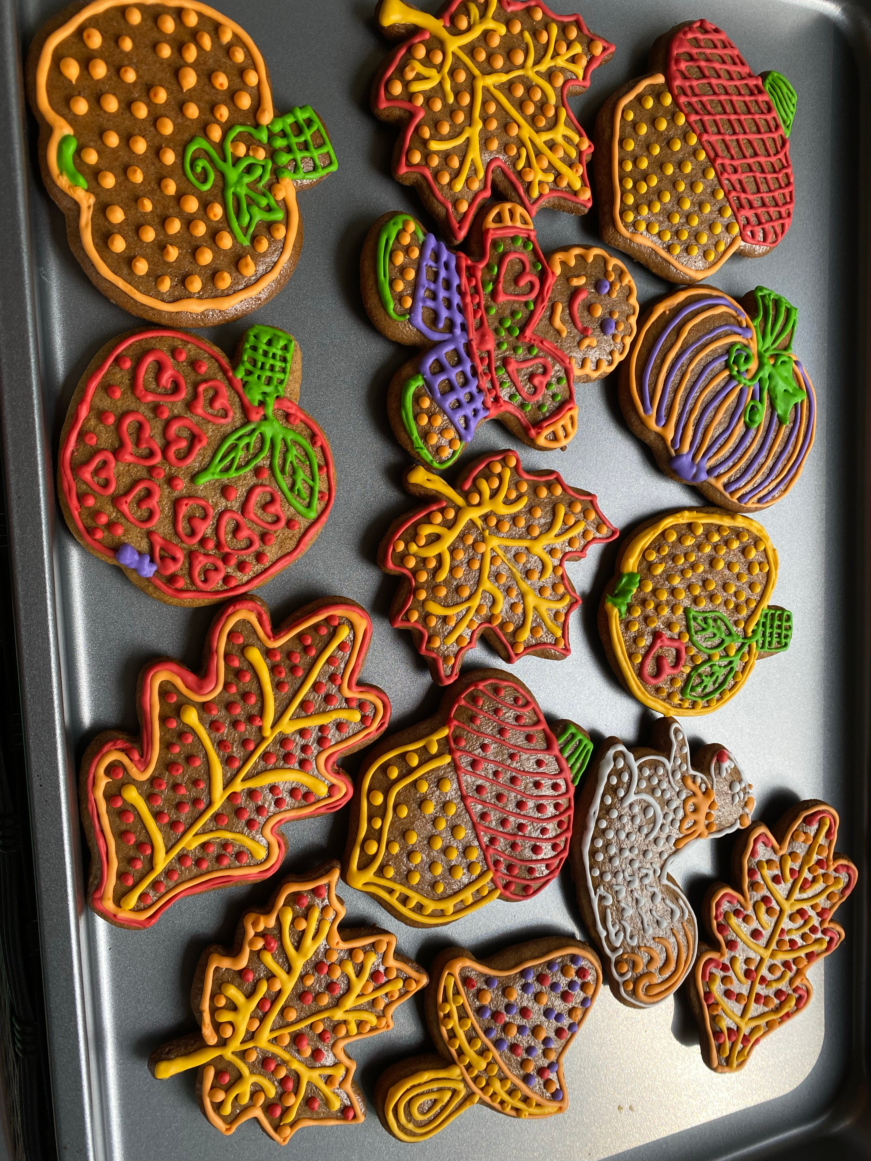 Seasonal Gingerbread Cookies12ct