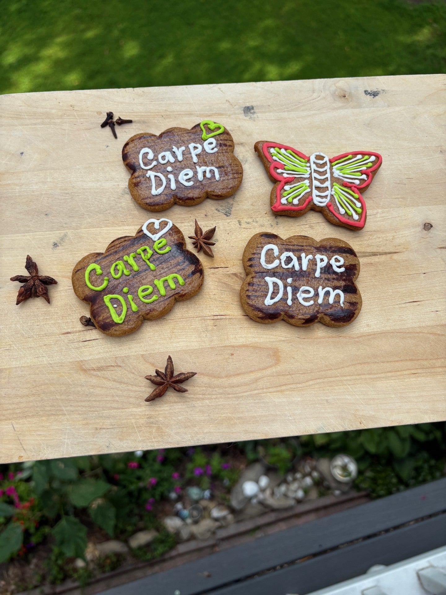 Decorated Gingerbread Cookies