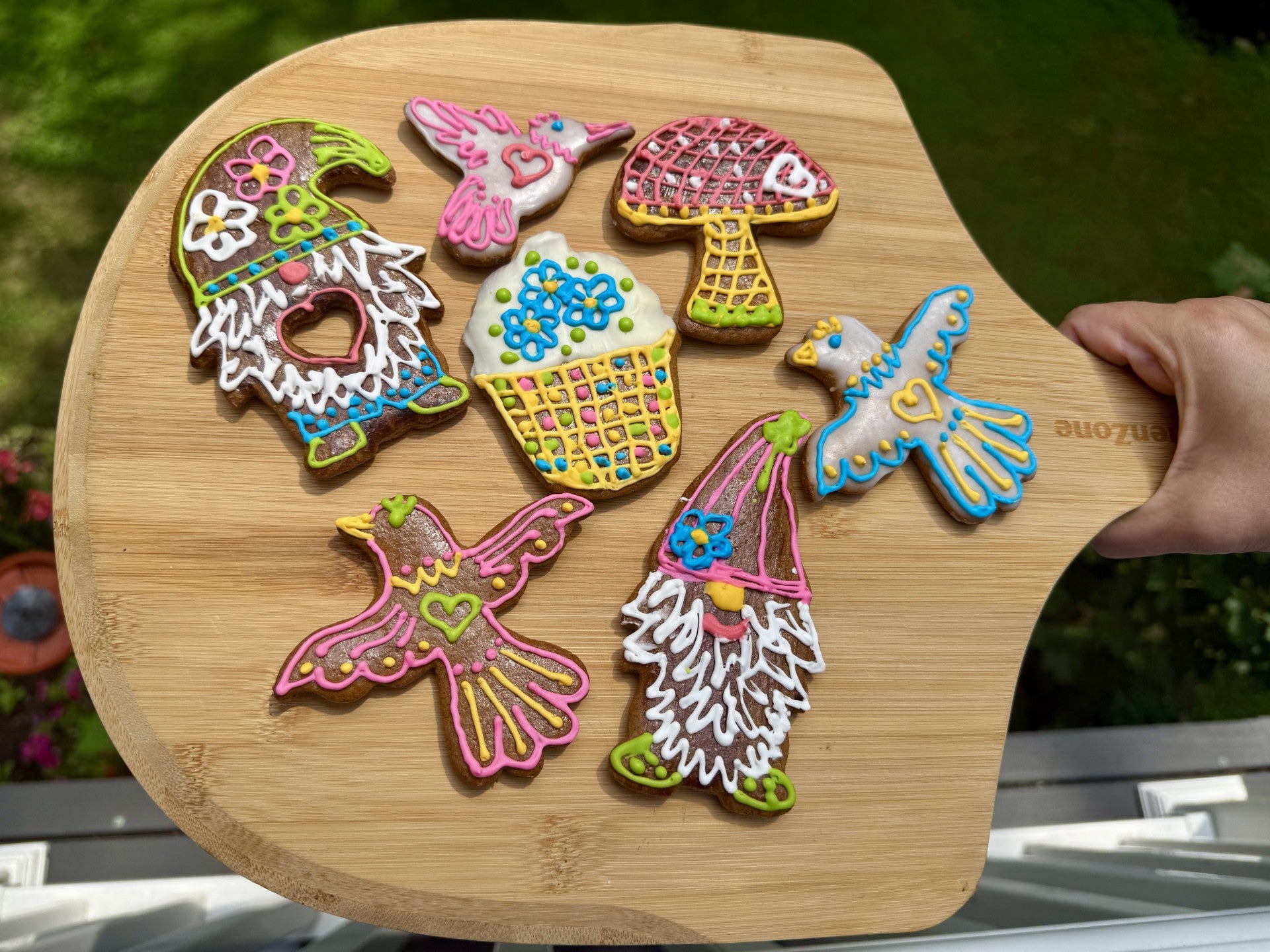 Decorated Gingerbread Cookies