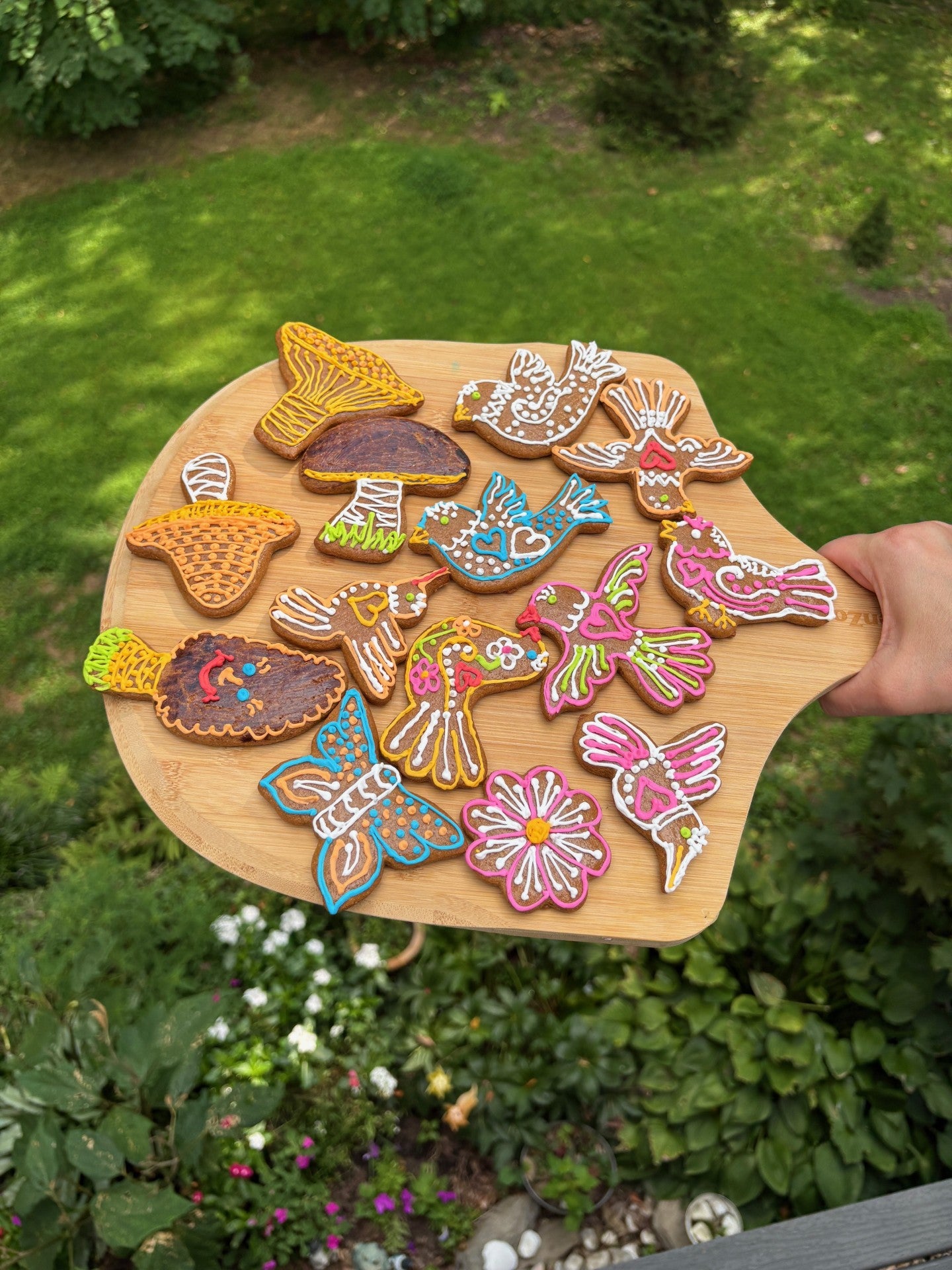 Decorated Gingerbread Cookies