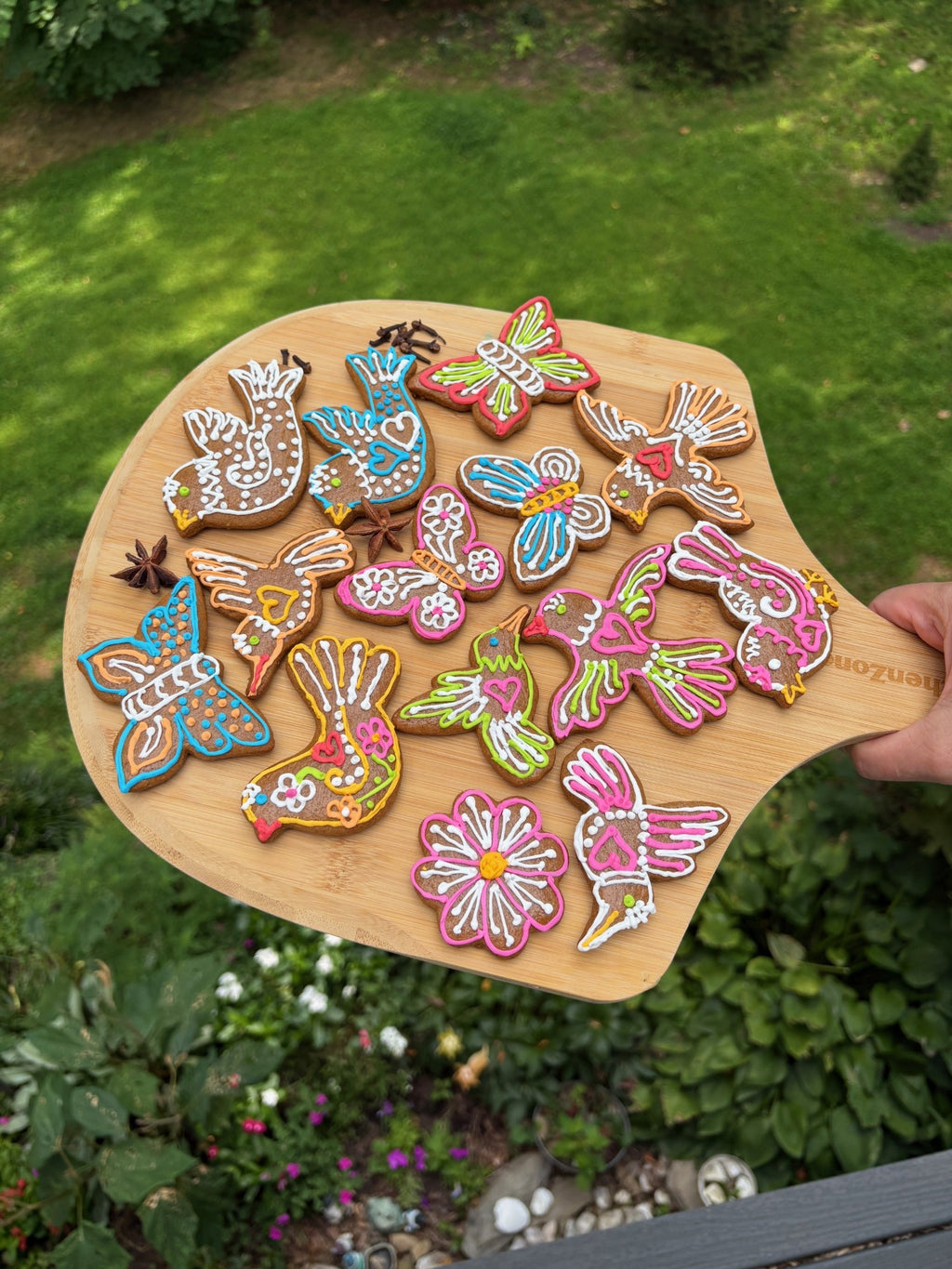 Decorated Gingerbread Cookies