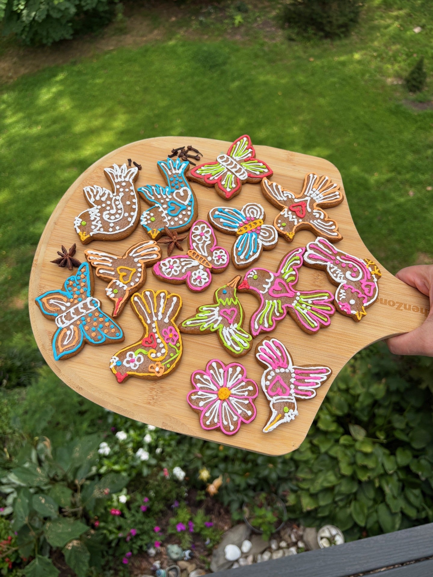 Decorated Gingerbread Cookies