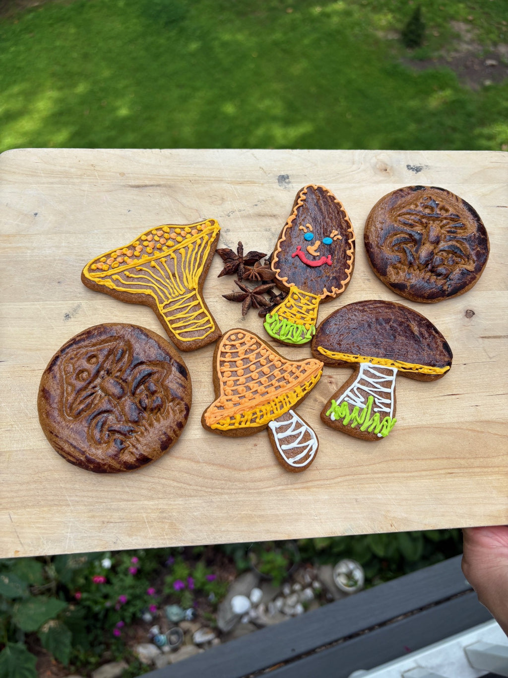 Decorated Gingerbread Cookies