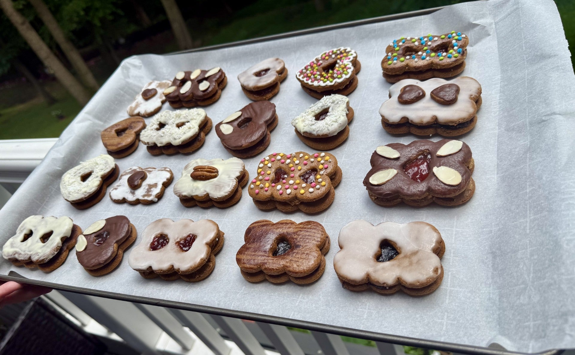 Gingerbread Sandwich Cookies